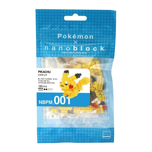 Nanoblock pikachu nbpm001 - -,