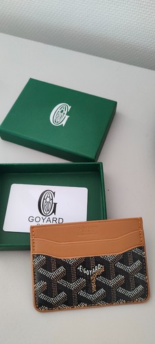 Porte carte goyard orange - goyard,
