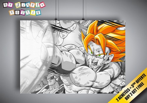 Poster dragon ball sangoku - poster,