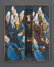 Huile sur toile par René