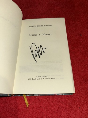 Livre dédicacé autograph - livre,