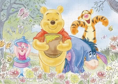 Puzzle fleur douce winnie - puzzle, "fleur