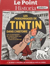 Les personnages de Tintin- Le Point Historia-HERGE - Neuf jamais ouvert