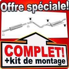 Échappement pour VW GOLF 3 III 1.4 1.6 1.8 1.9 D Hayon Cabrio Silencieux