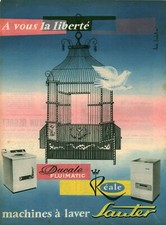 Publicité ancienne machines