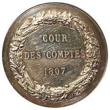 Ancienne médaille argent "