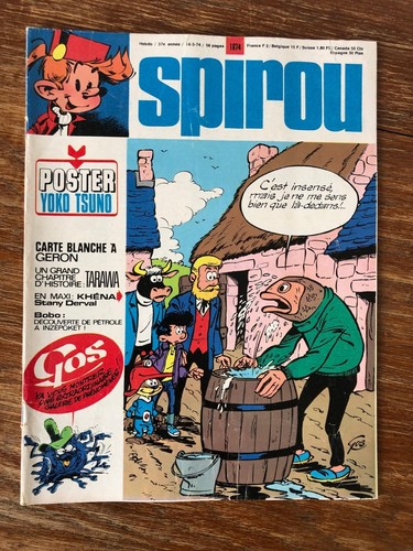 Spirou 1874 - spirou, (mars