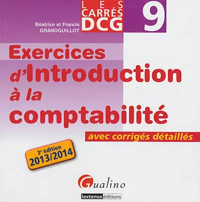 Dcg exercices introduction - 9, d'introduction