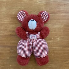 DOUDOU Peluche SOURIS ROUGE