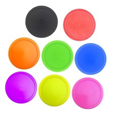 8pcs Air Hockey Pucks pleine taille Remplace pour les tables de jeu de sport