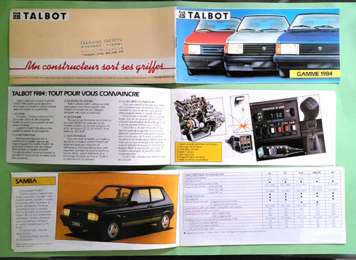 Talbot samba cabriolet - cabriolet,