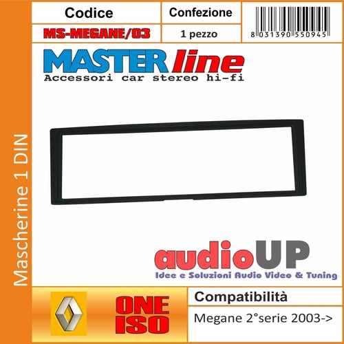 Mascherina autoradio din - mascherina,