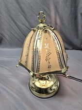 Vintage Floral Touch Lamp