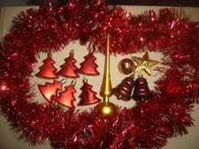 Lot de décorations de Noël