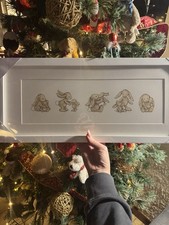 Jellycat Bashful Bunnies Framed Print – Adorable Nursery Wall Art