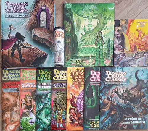 Lot jdr dungeon - jdr, classics
