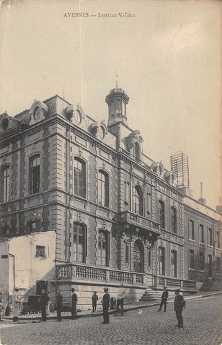 Cpa avesnes institut - avesnes,