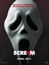 Pre Affiche Pliée 40x60cm SCREAM 4 (2011) Wes Craven - Emma Roberts NEUVE