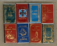 RARE 2003 ALCARA GRANDS LIVRES FILET OR FEVE PORCELAINE au choix