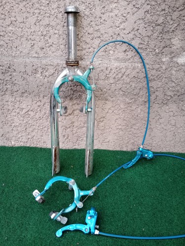 Fourche bmx vintage chromé - fourche,