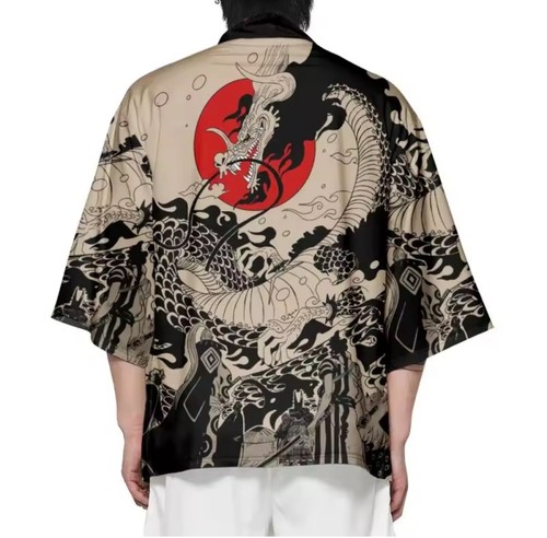 Kimono japonais streetwear - kimono,
