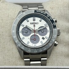 Montre Homme SEIKO Prospex SBDL095 Solar Diver Chronograph Argent avec...