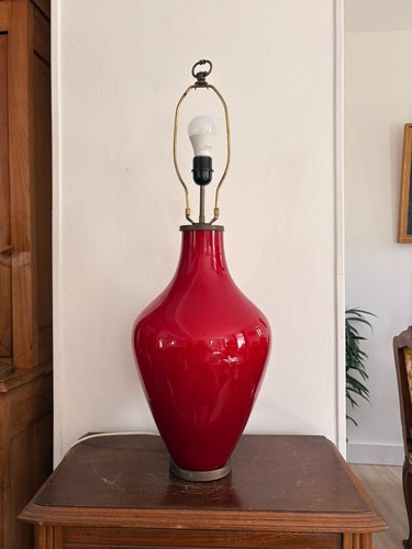 Grand lampe bouteille verre - lampe,