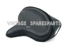 Siège solo adapté pour jupe en cuir Harley Knucklehead Panhead Shovel TC Bobber