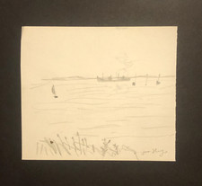 Jean HUGO - Dessin original &