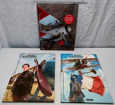 LOT BANDES DESSINEE LE PILOTE DE L'EDELWEISS TOME 1 à 3- HUGAULT- YANN