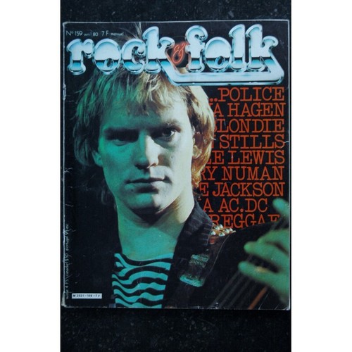 Rock folk 159 avril - rock,