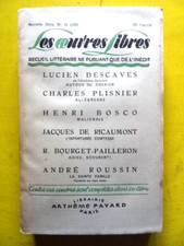 revue Les Oeuvres Libres 12