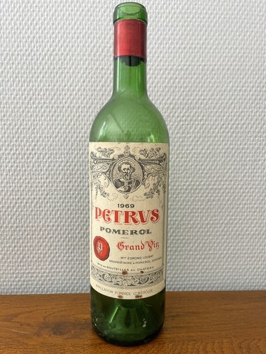Empty bottle grand vin - bottle, pomerol