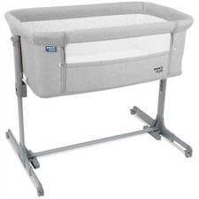ib style® ALUNA 2en1 lit bébé berceau lit d'appoint lit de voyage portable régl.