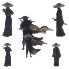 6 Figurines Guerriers Chinois