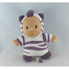 Doudou sonore Cotoons violet