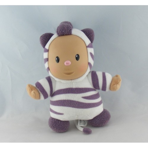 Doudou sonore cotoons violet - sonore,