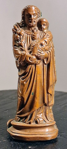 Petite statuette cuivre de - en,