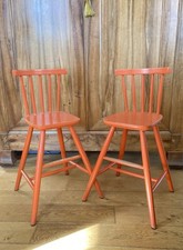 Chaises hautes vintages - , en