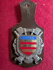 insigne de pompiers,pucelle,Sapeurs pompiers de Cuges (14i)