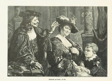 Rembrandt Van Rijn Et Saskia