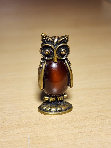 Sublime figurine chouette - figurine,