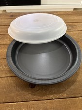 Plat À Tarte Tourtiere Tupperware Ultra Pro Neuve Couvercle