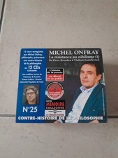 CD CONTRE-HISTOIRE DE LA PHILOSOPHIE MICHEL ONFRAY RESISTANCE NIHILISME 25 12 CD