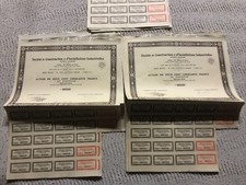 Lot De 27 Bons Au Porteur