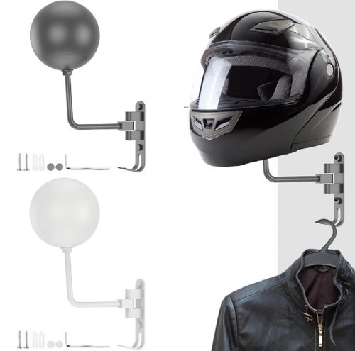 Support casque moto murale - de,