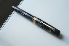 Omas Paragon Fountain Pen - Pearl Grey Celluloid - M nib