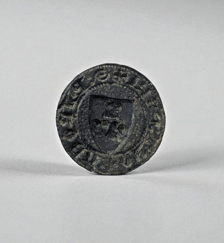 Sceau médiéval bronze - sceau, –
