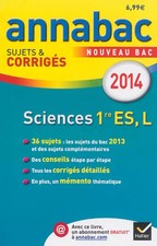 Annales Annabac 2014 Sciences