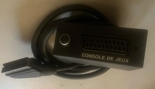 Ancien Adaptateur Péritel / Console De Jeux  - 150cm T-bon État